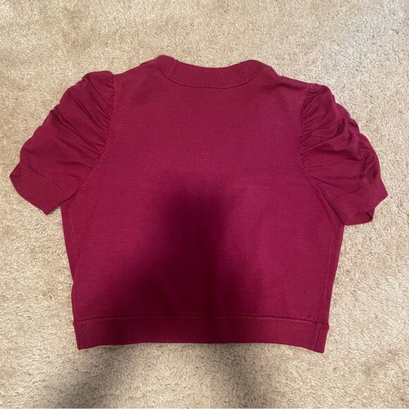 INC Berry Crop Shrug Sweater Small - Picture 4 of 8